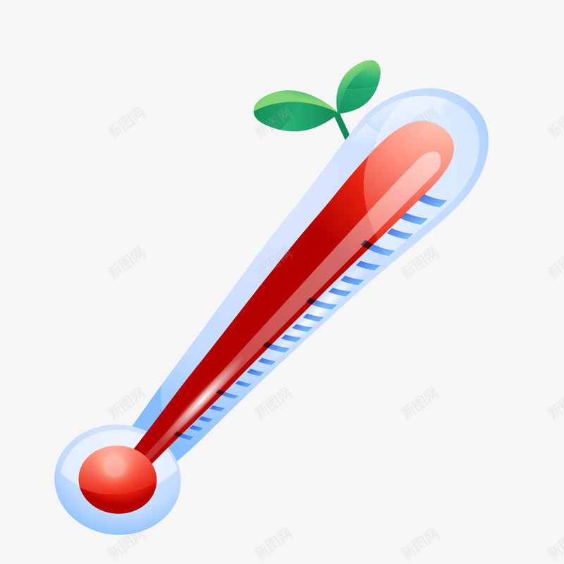 温度计图形png免抠素材_新图网 https://ixintu.com 图形 温度计 温度计图形 红色