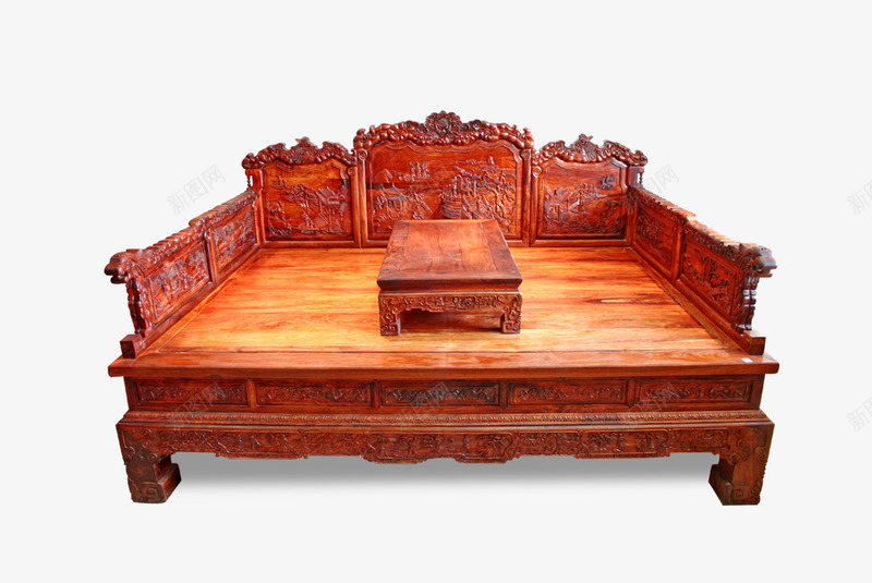 中式家具png免抠素材_新图网 https://ixintu.com 中式传统 沙发 红木家具 高贵典雅