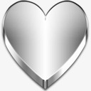 最喜欢心3dmetalicons图标png_新图网 https://ixintu.com Fav Heart 心 最喜欢