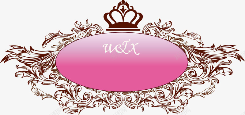 皇冠花纹logo矢量图图标ai_新图网 https://ixintu.com logo wedding 婚礼 婚礼logo 皇冠 结婚 花纹 矢量图