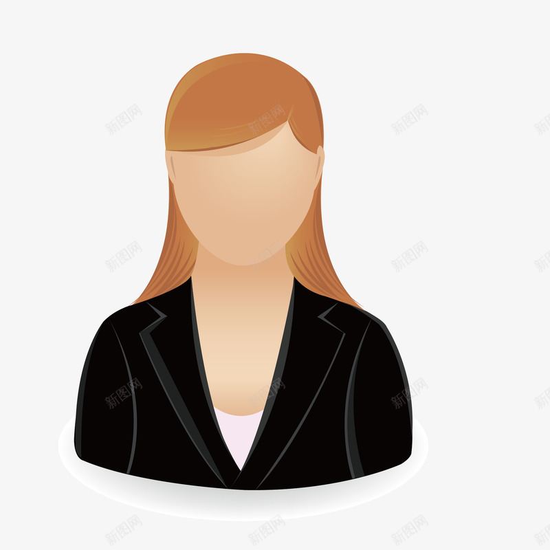 卡通商务女性头像png免抠素材_新图网 https://ixintu.com 卡通头像 头像 女人 女性 女性头像 手绘头像 白领头像