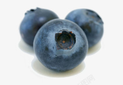 3d水果卡通水果蓝莓素材