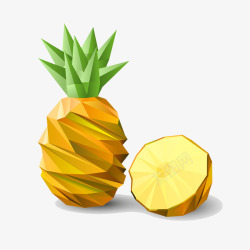 美味菠萝素材
