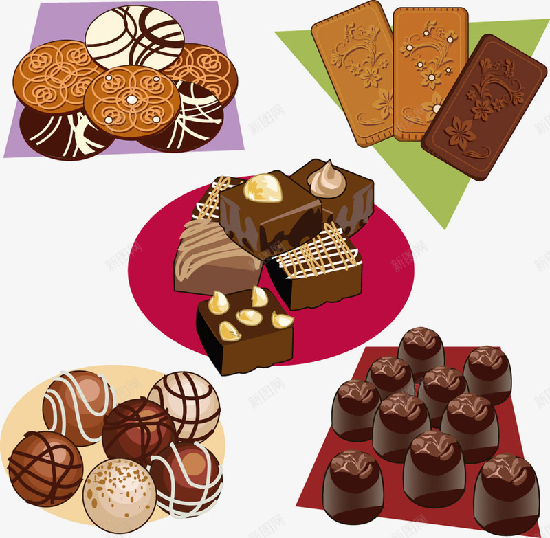 美食卡通手绘巧克力图标png_新图网 https://ixintu.com 卡通素材 巧克力 手绘 点心 美食图标 美食图片 零食 食物素材
