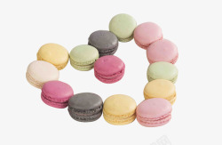 法式甜点甜蜜马卡龙高清图片