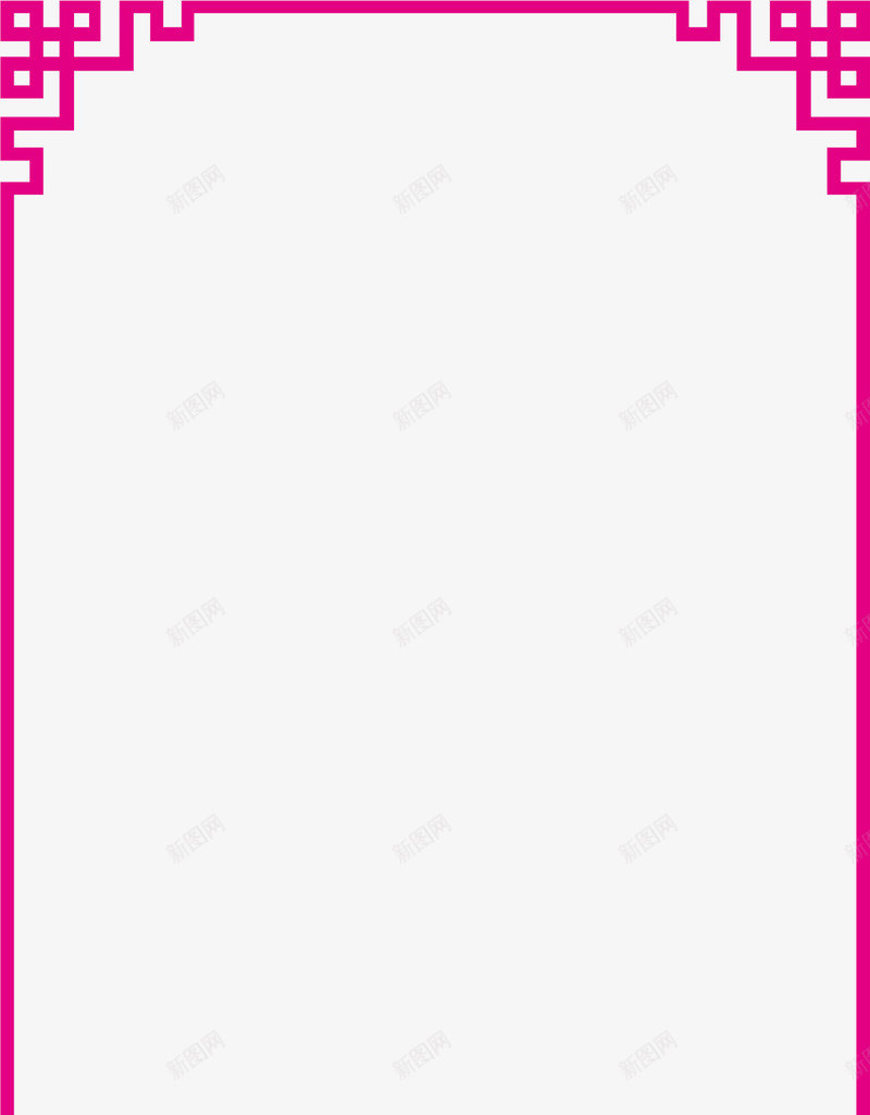 中式边框png免抠素材_新图网 https://ixintu.com 中国风边框 中式 竖条边框 竖着边框 边框