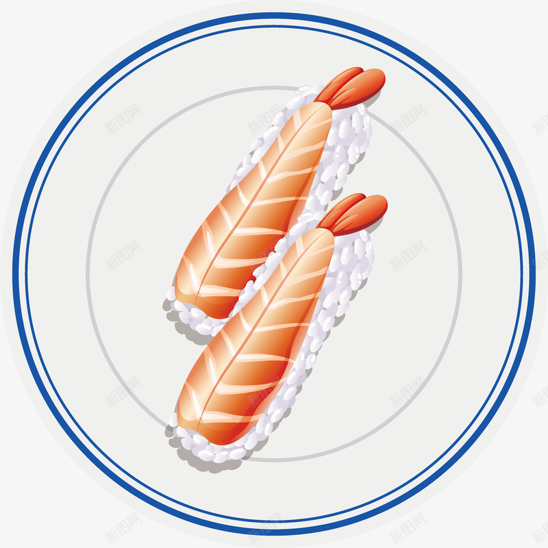 手绘美食虾尾矢量图ai免抠素材_新图网 https://ixintu.com 三文鱼 大虾 手绘 日式美食 日本美食 精美 美食 美食虾尾 龙虾 矢量图