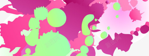 炫彩漆点展架模板png_新图网 https://ixintu.com X展架设计 x展架 展架 展架模板 展架海报 海报 海报素材 漆点 炫彩展架 粉色 紫色 绿色