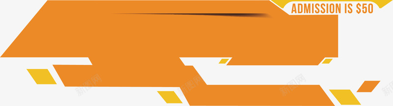 创意折纸标签矢量图ai免抠素材_新图网 https://ixintu.com 不规则图形 信息标签 几何图形 彩色标签 橙色 精美折纸 矢量图
