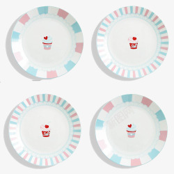 瓷餐盘西餐盘创意瓷餐具菜盘家用陶瓷器高清图片