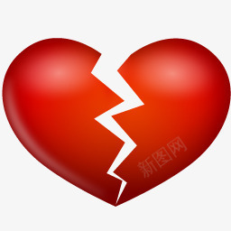 心破碎的valentineloveicons图标png_新图网 https://ixintu.com broken heart 心 破碎的