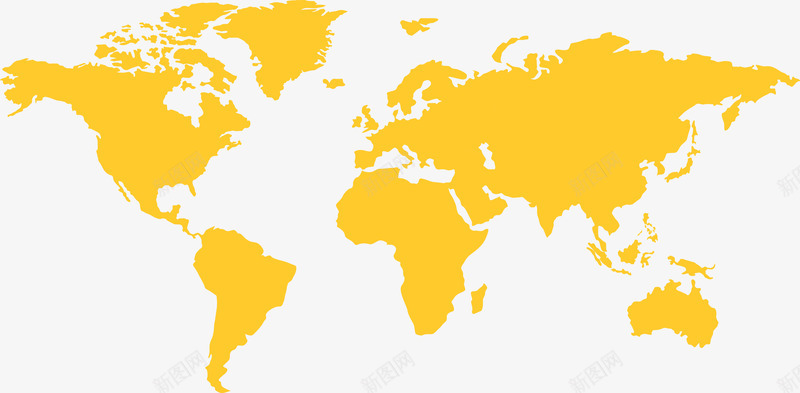 黄色世界地图背景矢量图eps免抠素材_新图网 https://ixintu.com 地图背景 黄色世界地图背景 黄色世界地图背景矢量图 矢量图