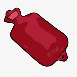 红色热水袋素材