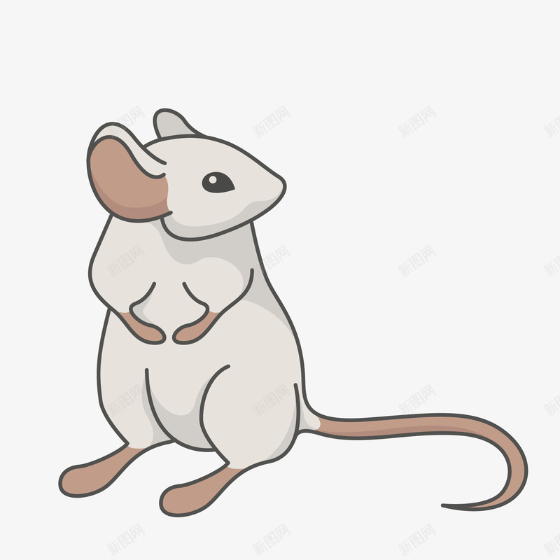 创意卡通老鼠矢量图eps免抠素材_新图网 https://ixintu.com 创意 动物 卡通 图案 小清新 矢量图 简笔鼠 简约 老鼠 装饰 鼠