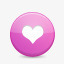 圆形收藏夹按钮图标png_新图网 https://ixintu.com heart 心 心形