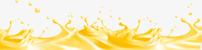 黄色手绘果汁装饰png免抠素材_新图网 https://ixintu.com 果汁 装饰 黄色