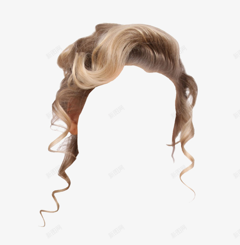 染色的头发png免抠素材_新图网 https://ixintu.com PNG图形 PNG装饰 假发 头发 女人头发 装饰