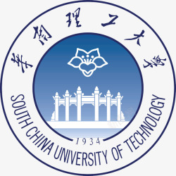 蓝色科技科技华南理工大学logo图标高清图片