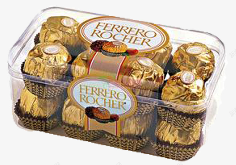 巧克力球png免抠素材_新图网 https://ixintu.com 告白 巧克力 精致包装盒 费列罗