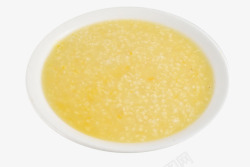 黄色小米粥素材