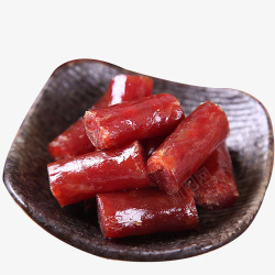 广东海味食物肉食广味香肠高清图片