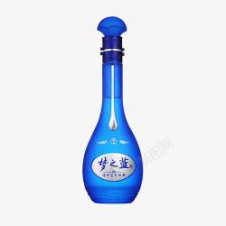 蓝瓶瓷器酒高清图片