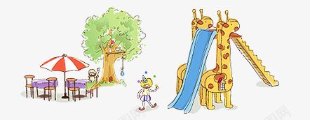 卡通韩国网页模板png免抠素材_新图网 https://ixintu.com 儿童乐园 创意 卡通 网页装饰 设计图 韩国网页 韩国网页模板