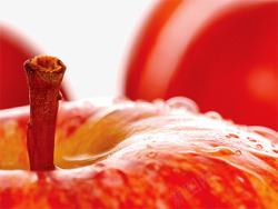 手绘红苹果3d水果卡通红苹果高清图片