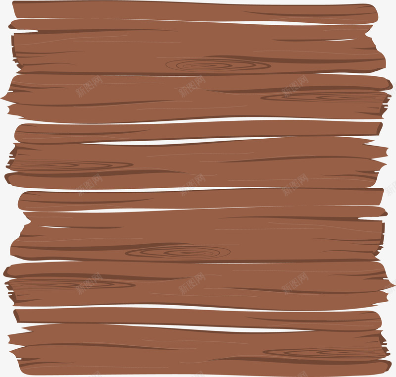 棕色木板装饰矢量图ai免抠素材_新图网 https://ixintu.com 创意 吊牌 商务 木板 板子 棕色 水彩 牌子 矢量图