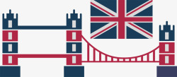 莱茵不规则图形英国旅游英国国旗莱茵图标高清图片