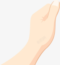 卡通手拿东西造型素材