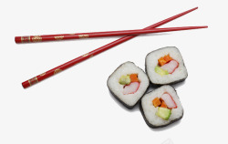 筷子和寿司素材