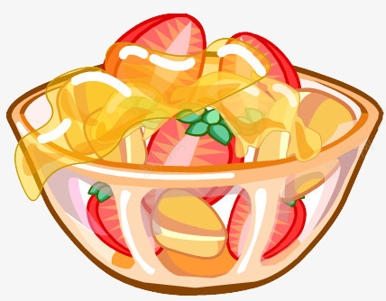 多彩美味水果沙拉png免抠素材_新图网 https://ixintu.com 创意 卡通 商务 手绘 水果沙拉 简约 美味 设计