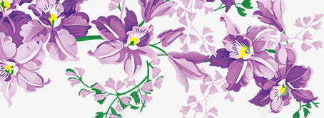 紫色鲜花展架模版psd_新图网 https://ixintu.com X展架设计 x展架 卡通植物 卡通花 展架 展架模板 展架海报 海报素材 炫彩展架 紫色的花 绿叶
