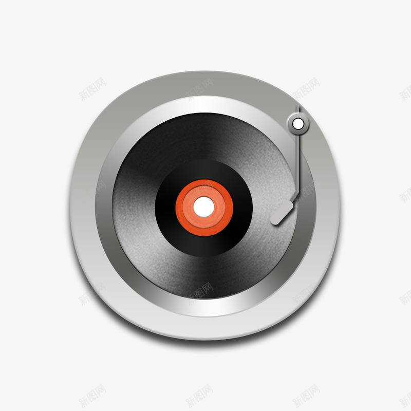 现代创意音乐播放器按钮png免抠素材_新图网 https://ixintu.com UI设计 光碟 循环播放 怀旧 现代风格 音乐播放