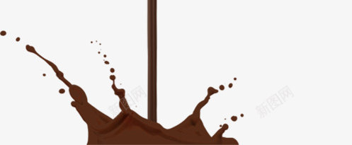 创意合成质感融化的巧克力png免抠素材_新图网 https://ixintu.com 创意 合成 巧克力 融化 质感