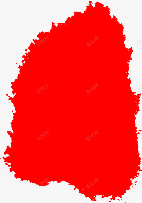 不规则几何形状红色印章合成png免抠素材_新图网 https://ixintu.com 不规则形状 几何形状 印章 形状 红章印 红色 红色印章