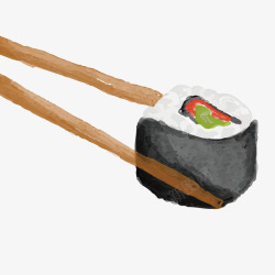 夹寿司素材