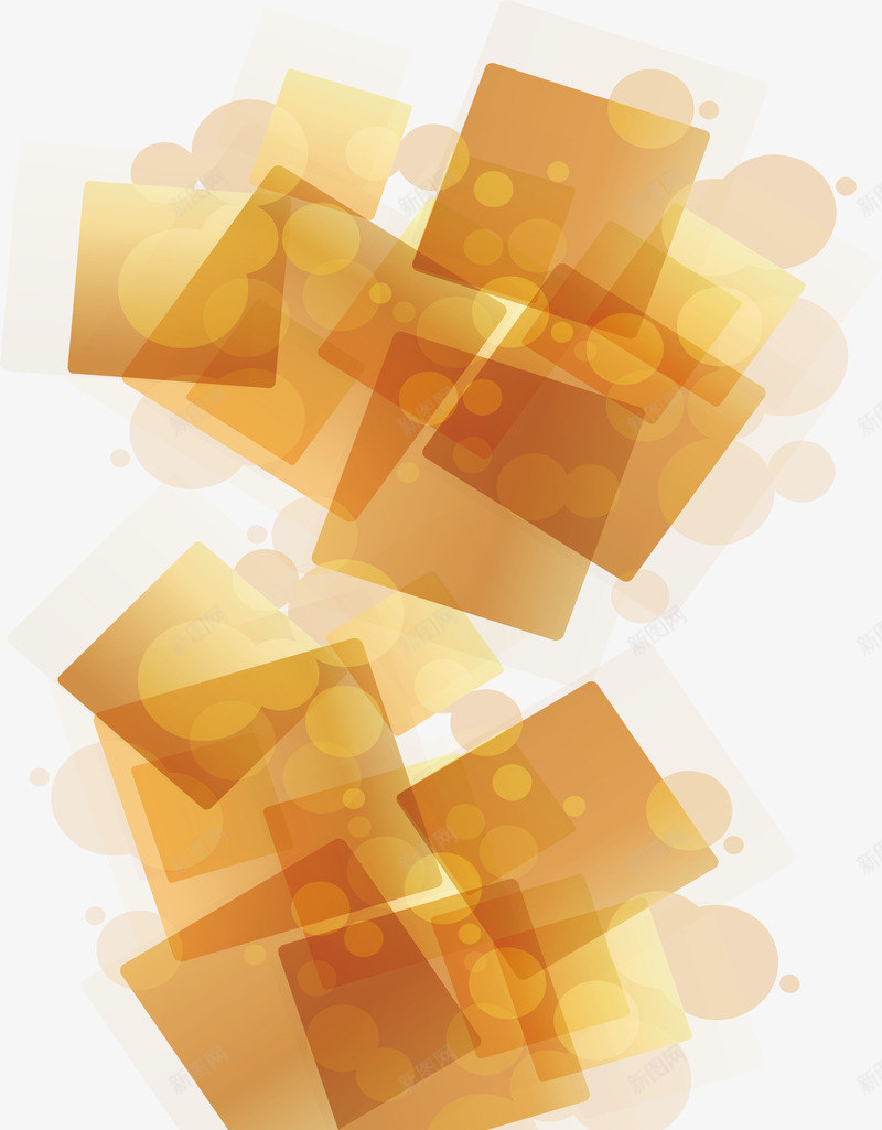 透明橘色方块矢量图eps免抠素材_新图网 https://ixintu.com 几何图形 橘色方块 矢量png 矩形块 艺术感 透明方块 矢量图
