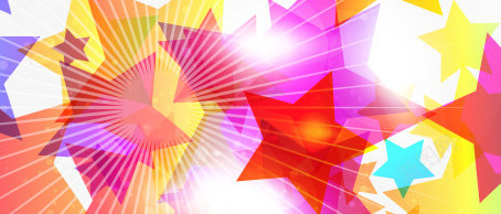 炫彩星星展架模板png_新图网 https://ixintu.com X展架设计 x展架 展架 海报素材 炫彩展架 炫彩星星 紫色 红色 黄色