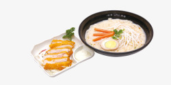 日式炸猪排日式料理高清图片