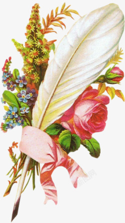 花束标签花卉花卉图案花束高清图片