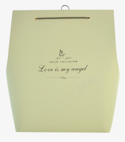 纯色纸盒日系纯色情人节礼物包装盒高清图片