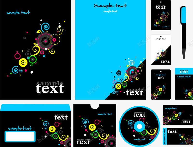 企业文化创意png免抠素材_新图网 https://ixintu.com 企业文化 企业画册设计 光盘 创意设计