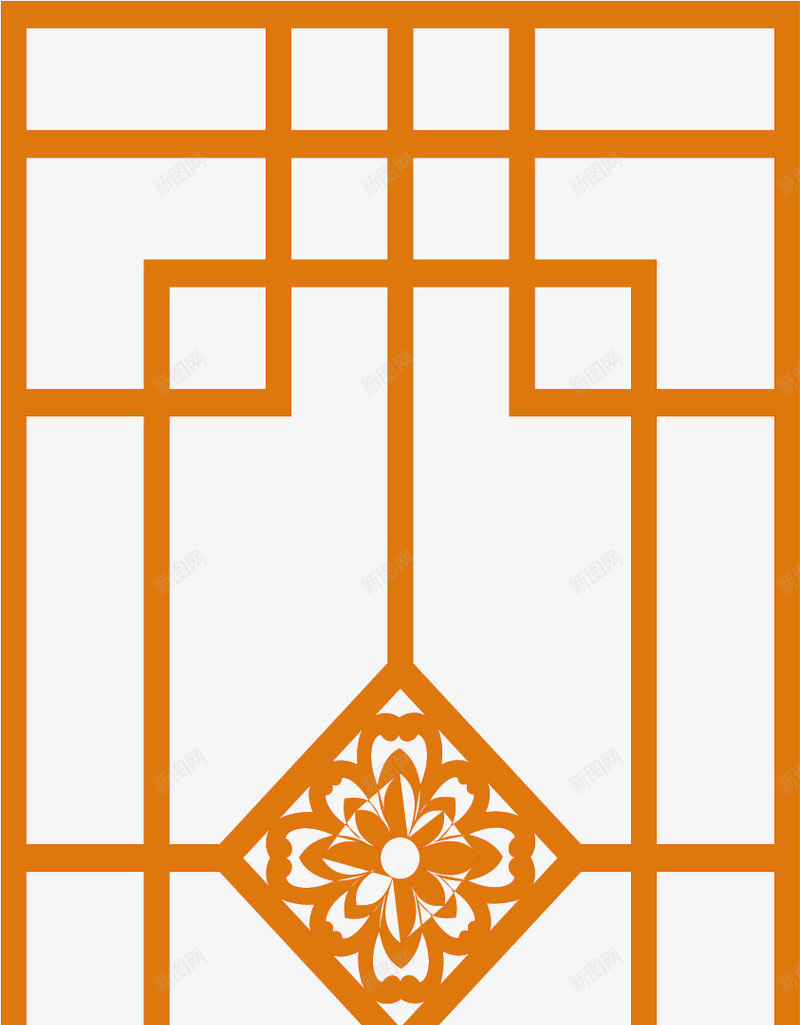 边框古典古风窗棂png免抠素材_新图网 https://ixintu.com 中国风窗棂 中式窗棂 古代窗棂 古典 古典古风窗棂 古典窗棂 窗棂