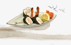 日本特色美食日本寿司高清图片