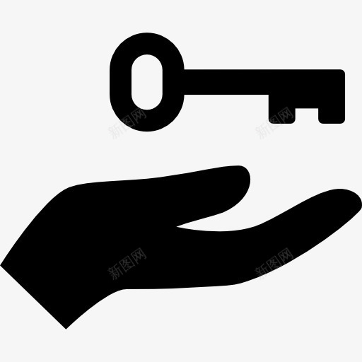 手举着一个关键图标png_新图网 https://ixintu.com 一方面 保存 关键 手势 打开 接近