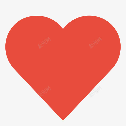 红色心形符号图标png_新图网 https://ixintu.com heart 心 心形 红心