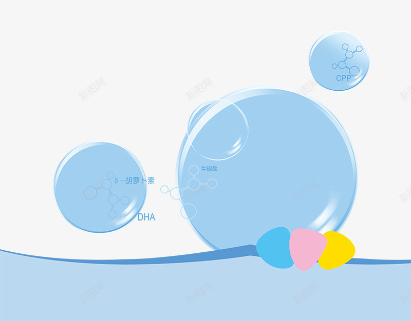 抽象不规则图形png免抠素材_新图网 https://ixintu.com 圆圈 抽象不规则图形 气泡 边框 透明水泡