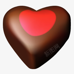 巧克力的心情人节礼物巧克力心png免抠素材_新图网 https://ixintu.com 03 chocolate hearts 巧克力 的心